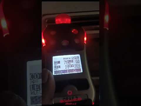 Gas water heater CO test at Vue 8 Residence