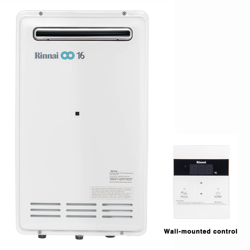Rinnai REU 1618W RS Singapore's #1 Best Gas Heater Installer