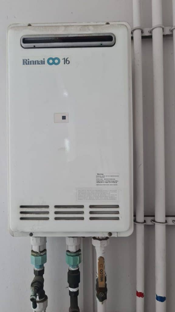 Rinnai REU-1618W-RS Gas Water Heater Replaced with Rinnai REU-1618W-RS Gas Water Heater at 1 Moulmein Rise Apartment on 12th April 2022 9 Rinnai REU-1618W-RS Gas Water Heater Singapore