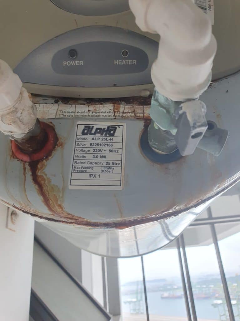 Alpha Water Heater Replacement with Joven JSH25 Water Heater at 1G The Pinnacle@duxton HDB on 14 March 2023 5 Alpha Water Heater