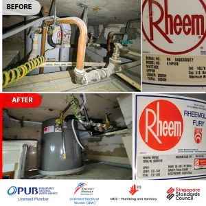 Rheem Replacement Completed with PUB Submission - Condo. 00