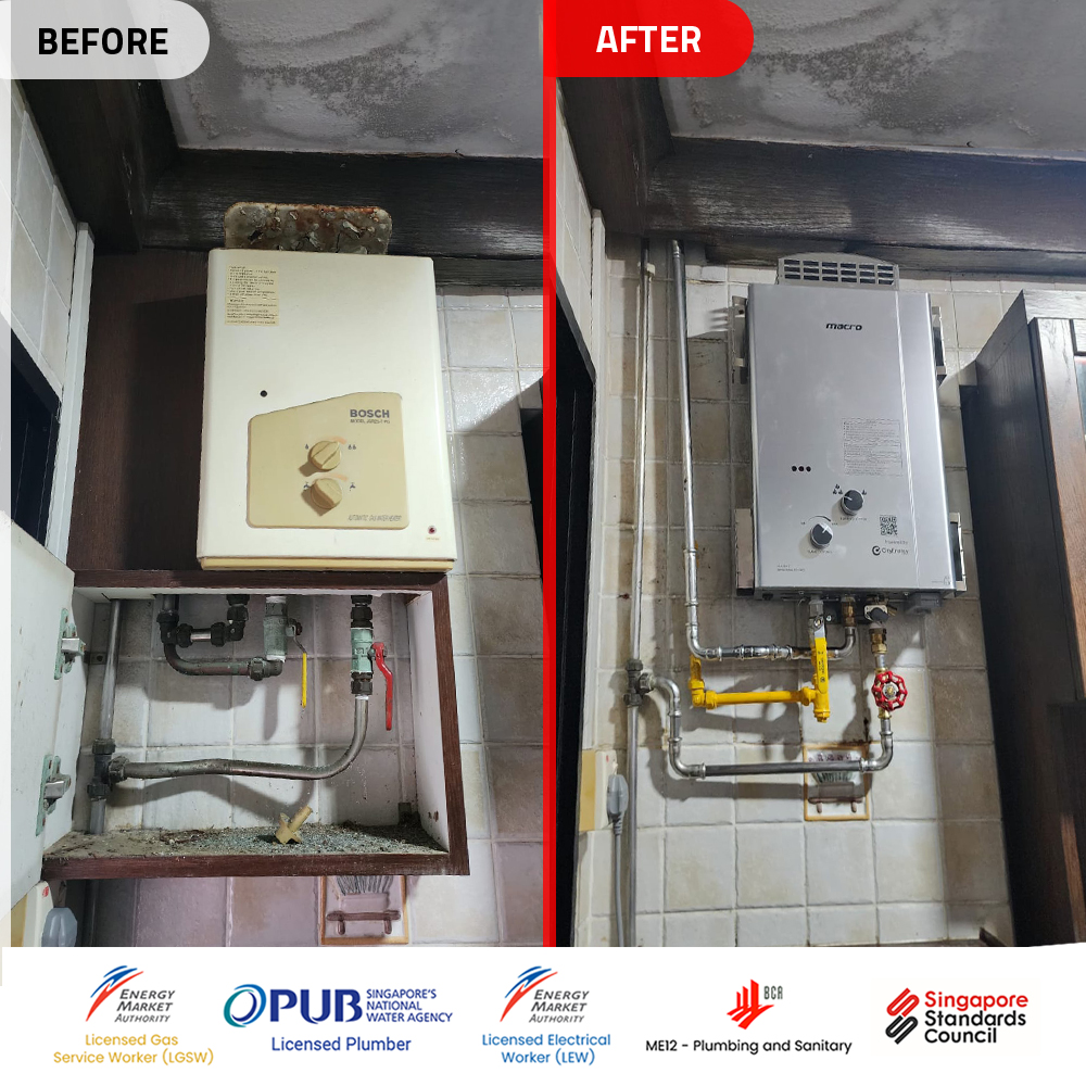 Indoor Bosch JSRZ5-T PG Gas Water Heater HDB 00