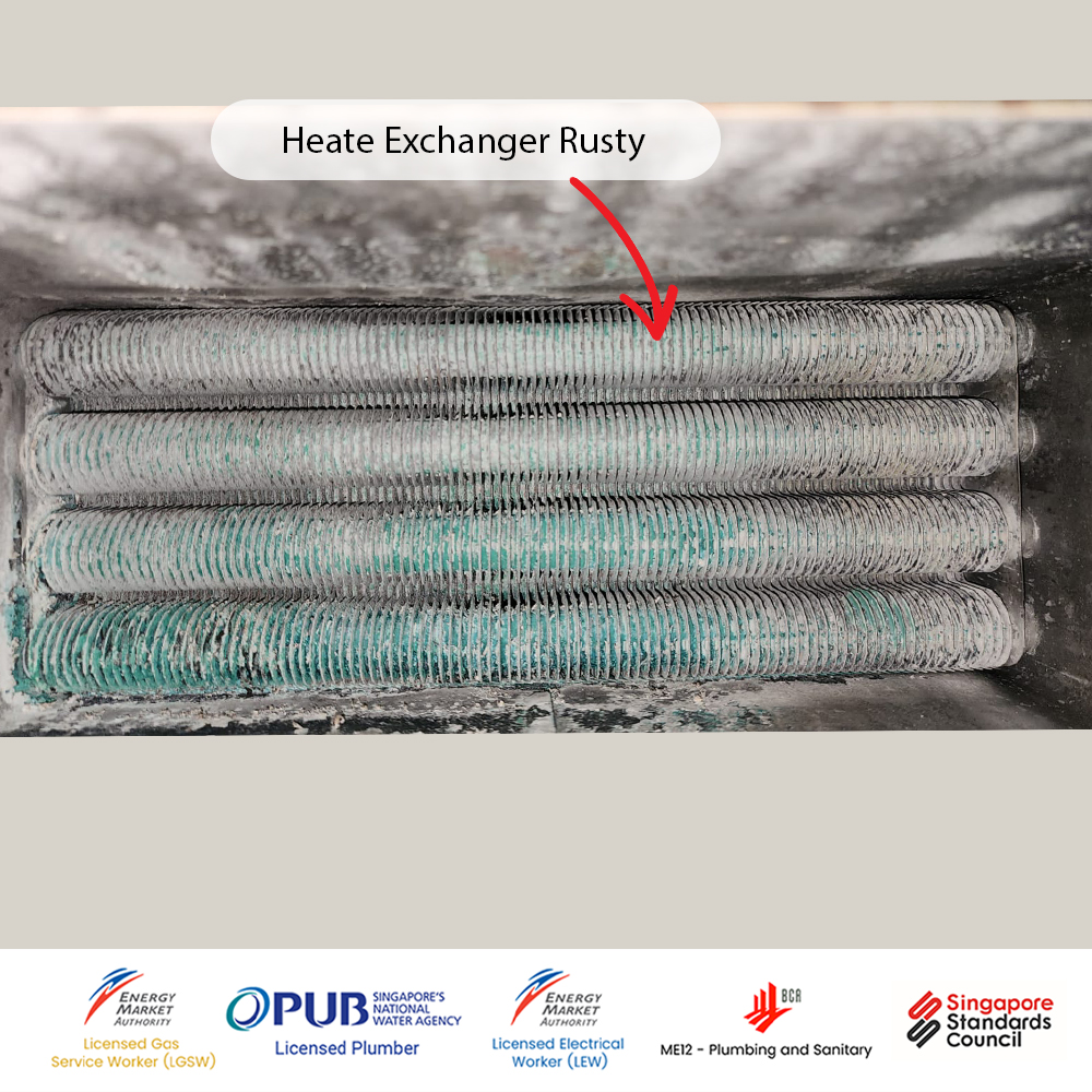 Paloma Gas Heater Replacement at Kovan Melody Replacement- 111