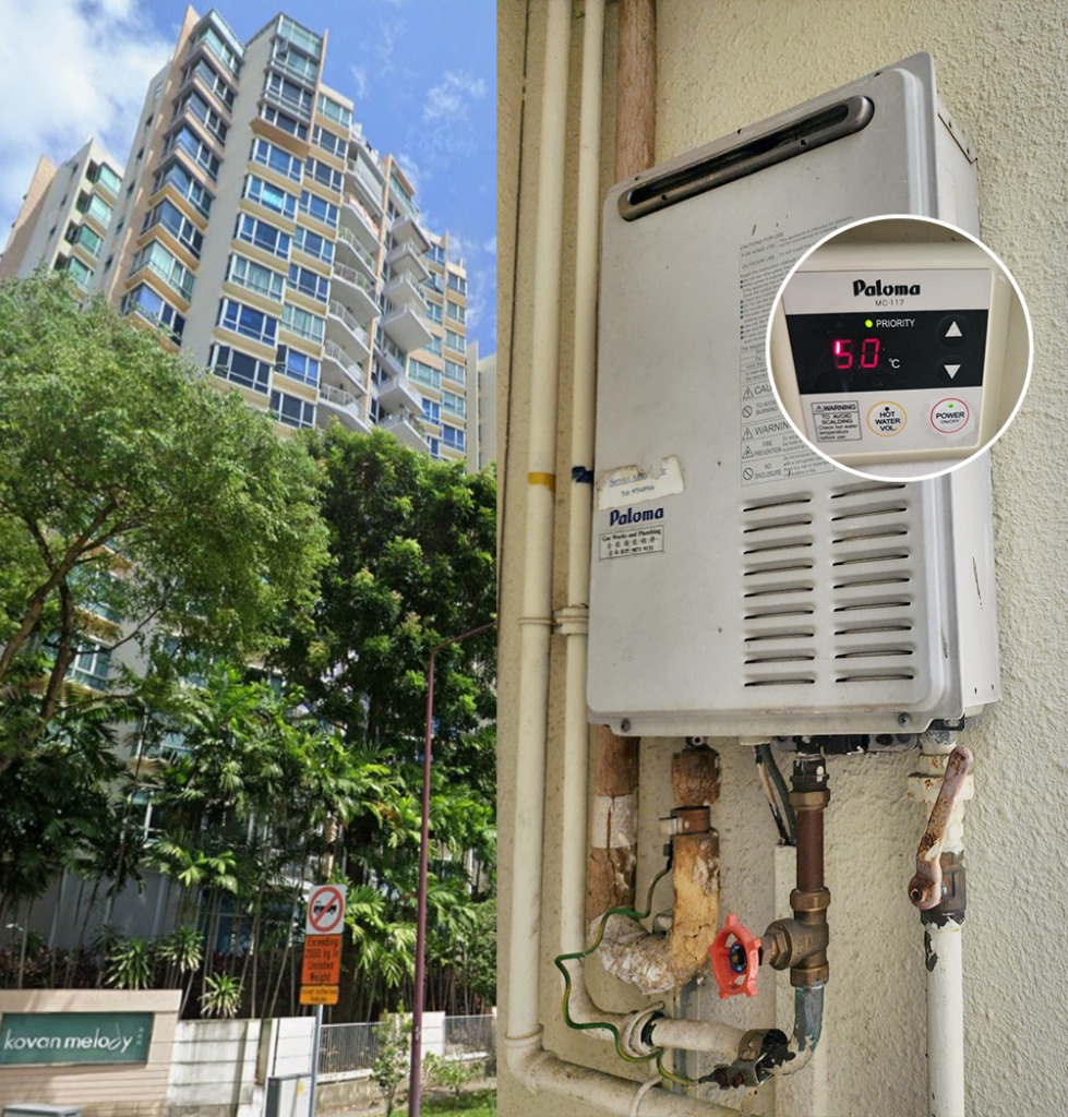 hougang gas water heater installation replacement 1