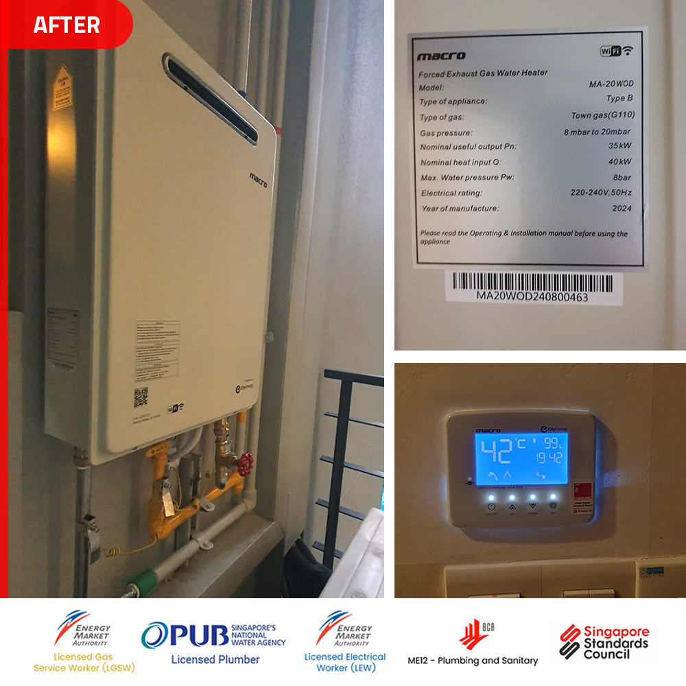Gas Heater Installation and Replacement in Pasir Ris 10 pasir-ris-gas-water-heater-installation-replacement-nv-residences-after
