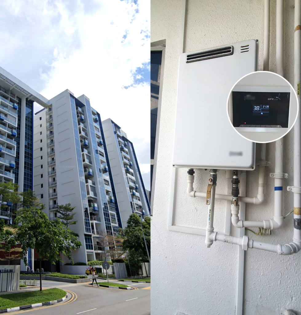 Tampines Gas Water Heater Installation Replacement Singapore