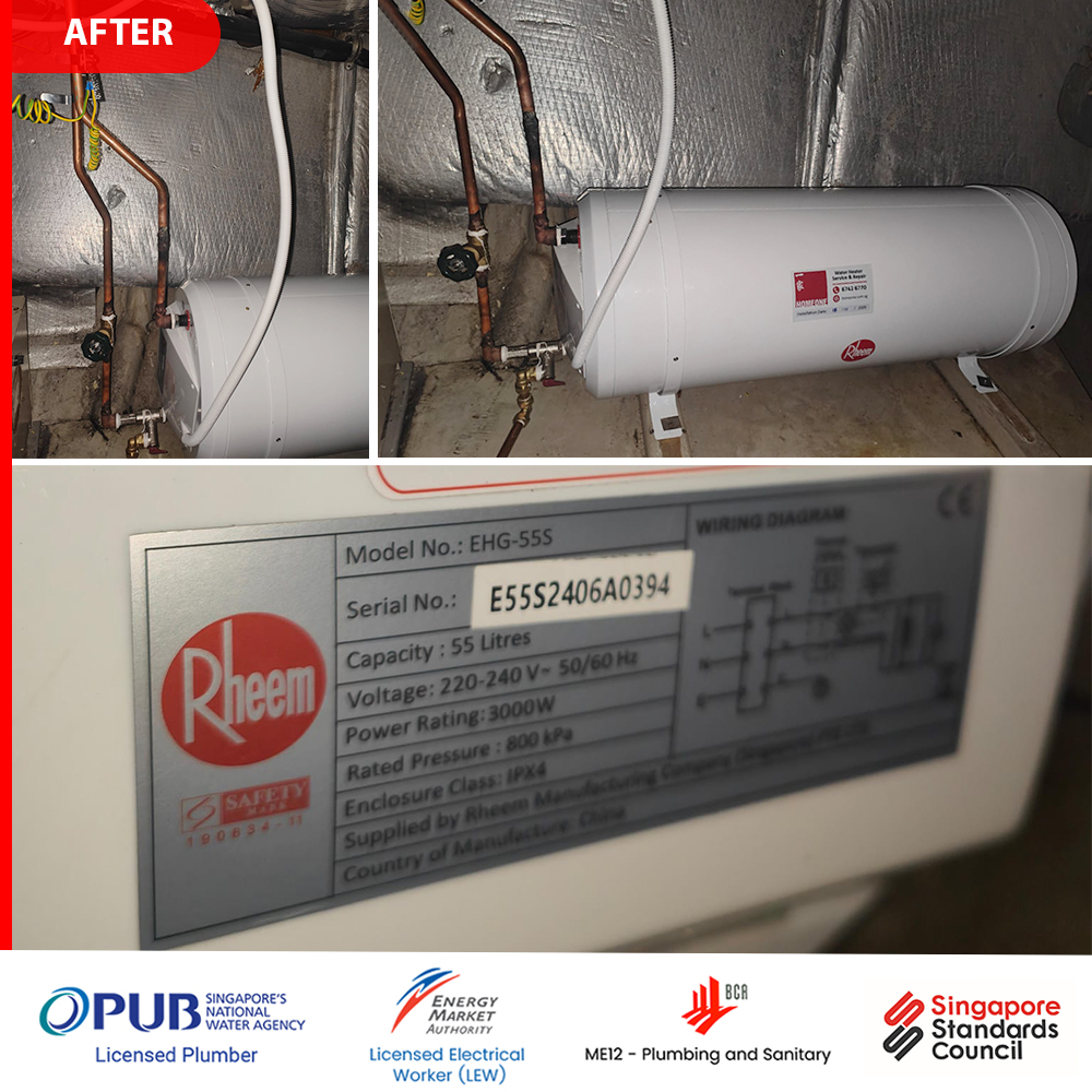 Boat Water Heater Replacement. 02