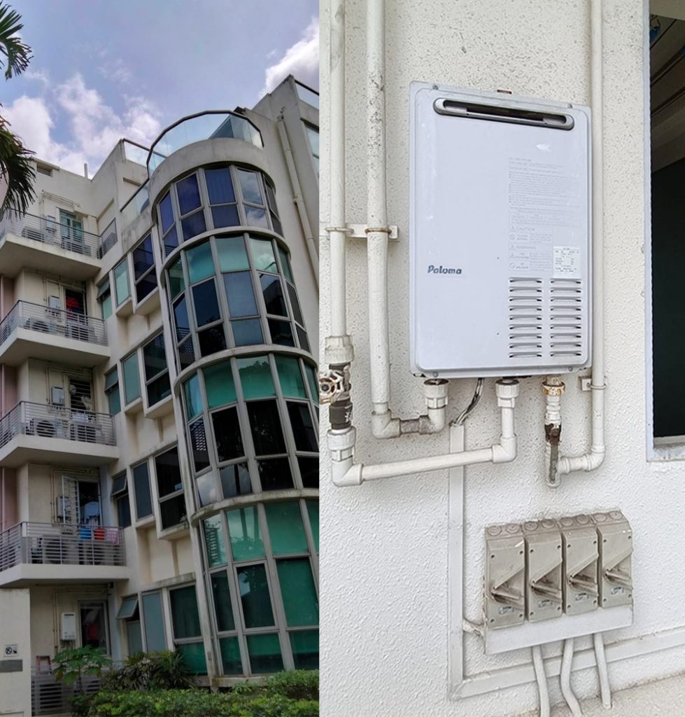 Gas Heater Installation Replacement in Yio Chu Kang - The Calrose