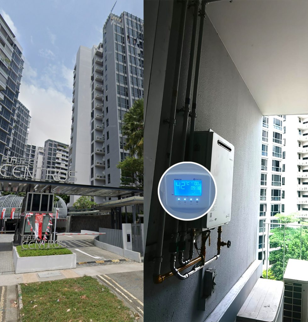 punggol gas heater installation replacement in singapore