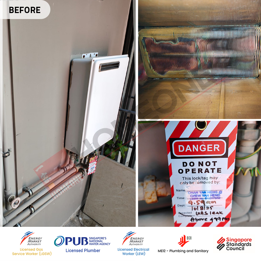 Gas Water Heater Beeping Sound at Inz Residences – Citygas Supply: Replacement to Macro MA-20WODP 4 City Gas Heater Beeping Sound at Inz Residences - Gas Heater Replacement 02