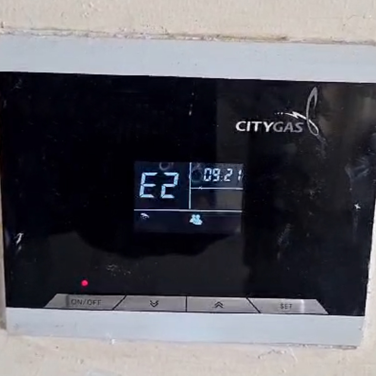 City Gas Heater E2 Error Code at Caspian Take A Photo Gas Heater Help