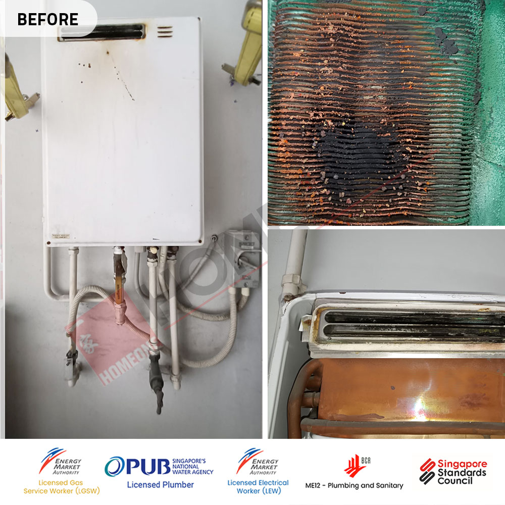 Gas Water Heater E3 Error Code at Centro Residences - Citygas Supply: Replacement to Macro MA-20WODP 3 City Gas Heater E3 Error Code at Centro Residences - Gas Heater Replacement 02