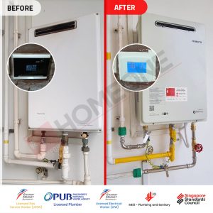 City Gas Heater E7 Error Code at Wandervale - Gas Heater Replacement 01