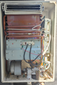City Gas Heater at Dfresco Not Working - Safe Dismantling