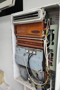 City Gas Heater with Gas Smell at One Canberra Safe Dismantling
