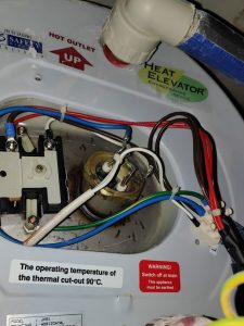 Storage Water Heater Power Trip - Joven Heating Element Replacement - 25 Sep 2025