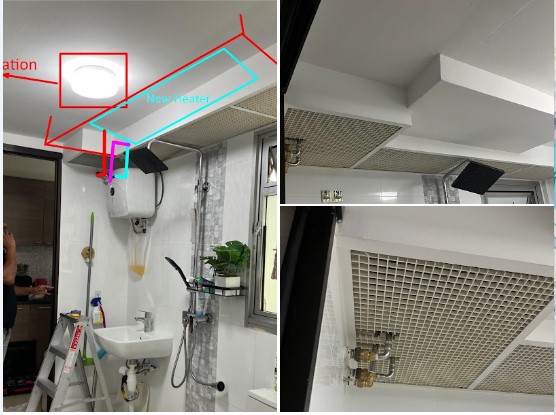 Old storage water heater replaced safely in HDB