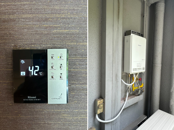 Gas heater replacement 