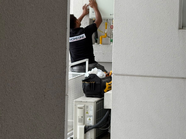 Gas heater replacement 