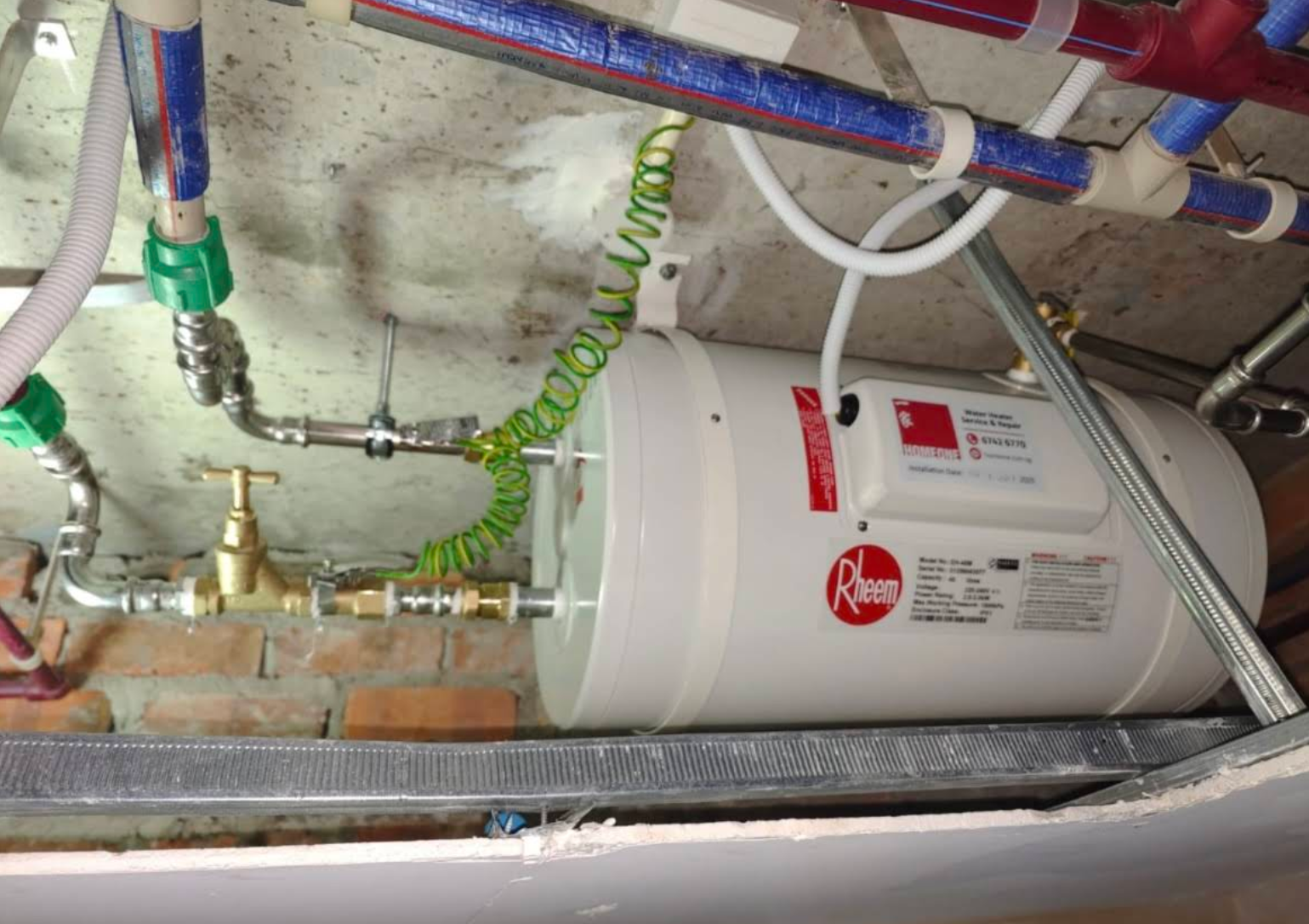rheem Water Heater Installation by Homeone
