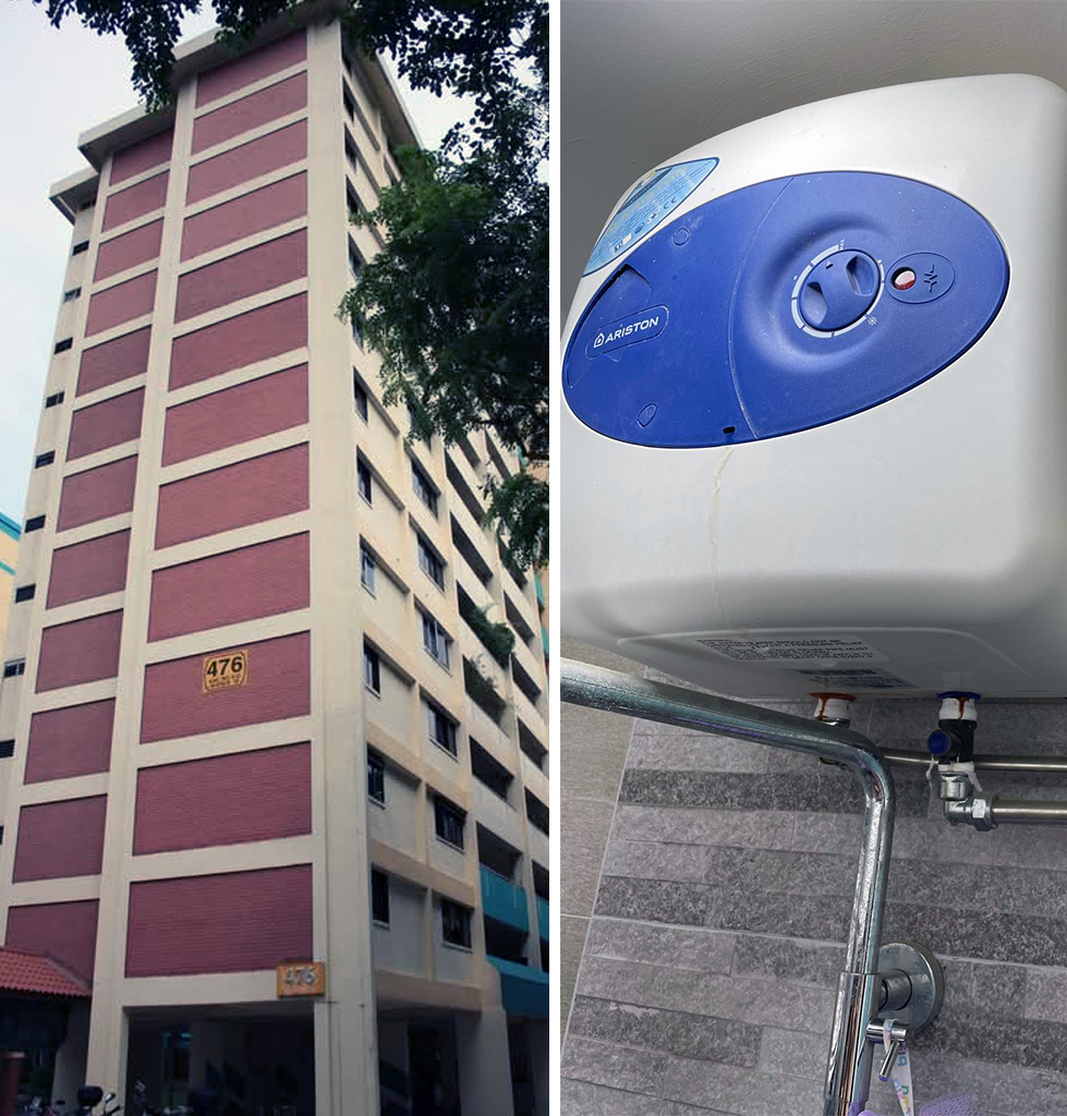 Water Heater Ang Mo Kio Installation HDB