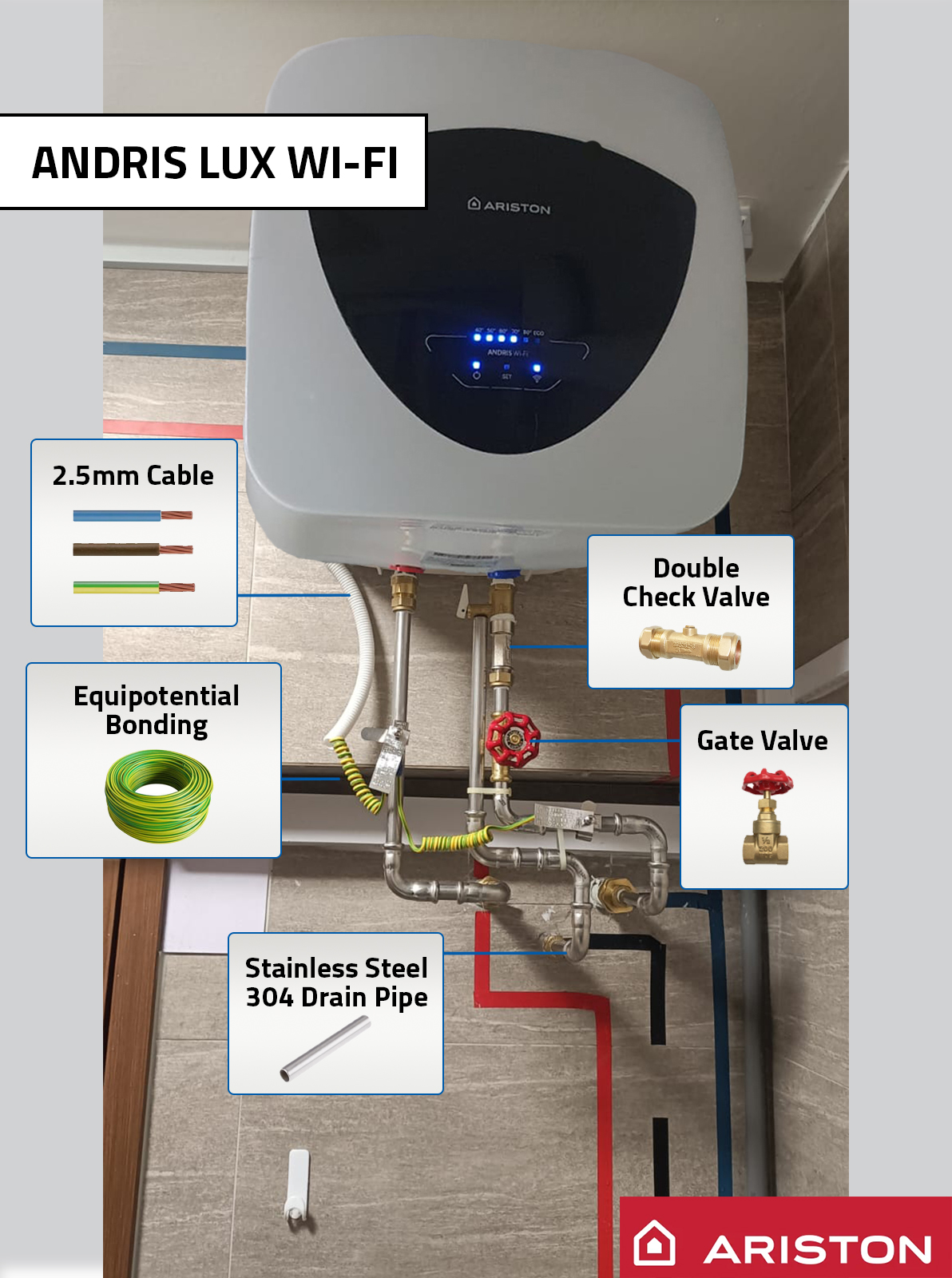 Ariston Andris Lux Wifi Installation Guide