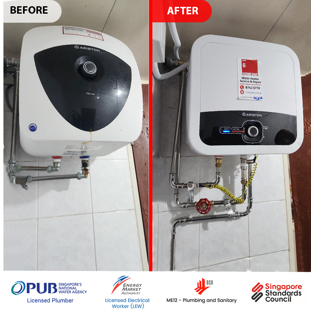 Can a Water Heater Plumber Make Changes Before the Water Meter.00