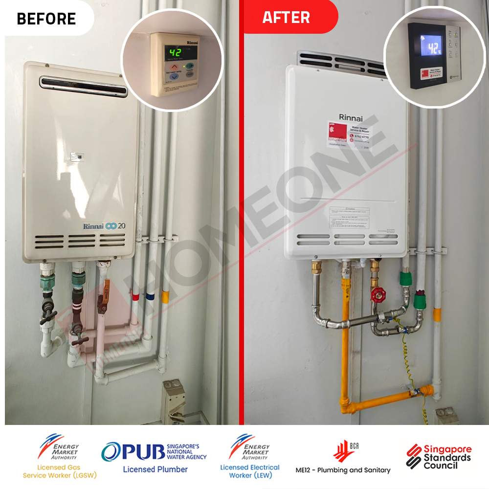 Gas Water Heater Not Working at Botannia - PCB and Heat Exchanger issue- Before and After replaced