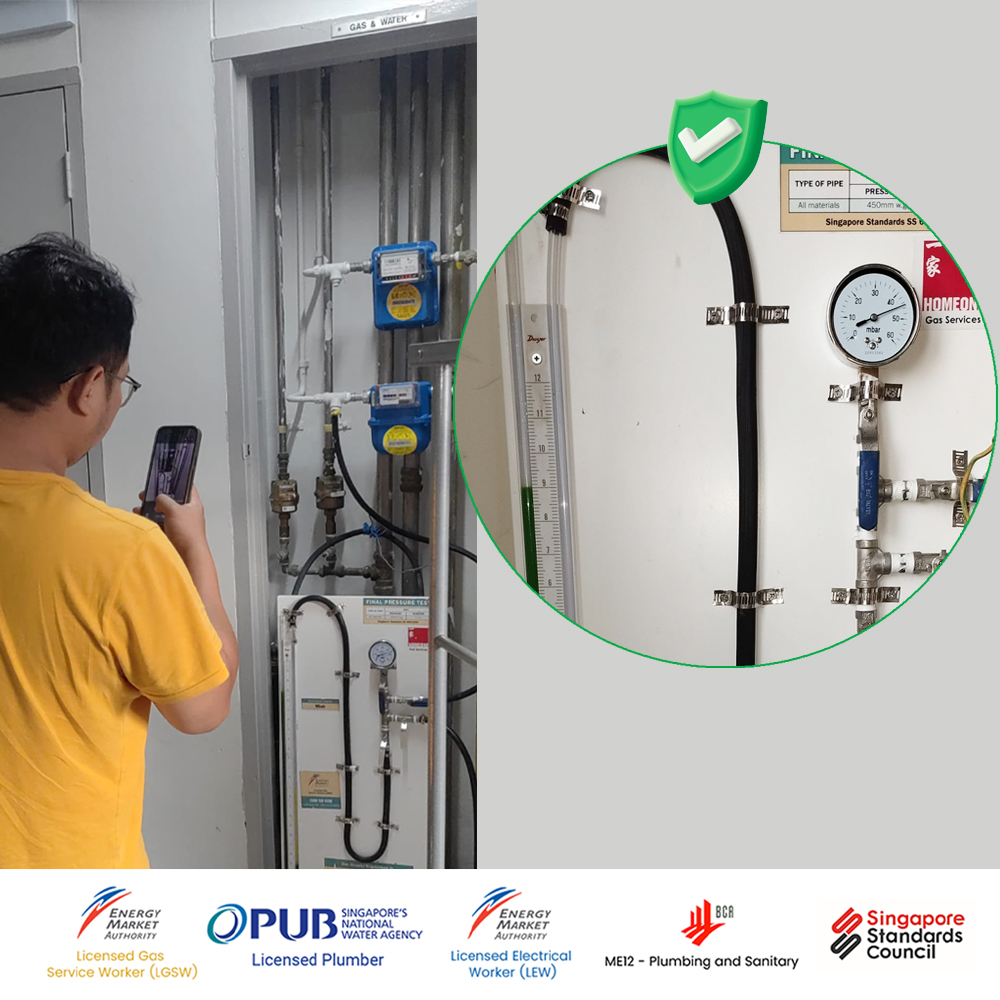 Final Pressure Test Most gas heater installer skip
