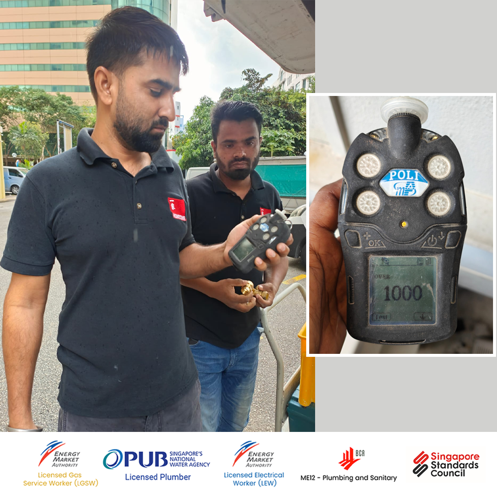 Final Pressure Test - Handheld Electronic Gas Detector