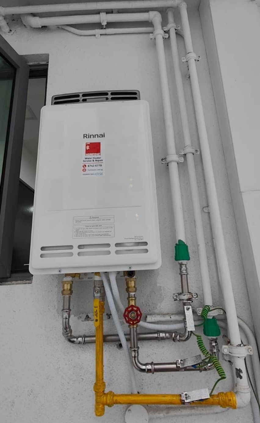 Rinnai Gas Heater Replacement by Homeone