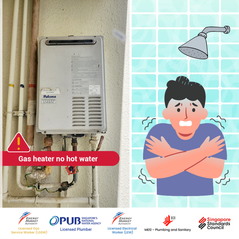Gas Water Heater No Hot Water Singapore
