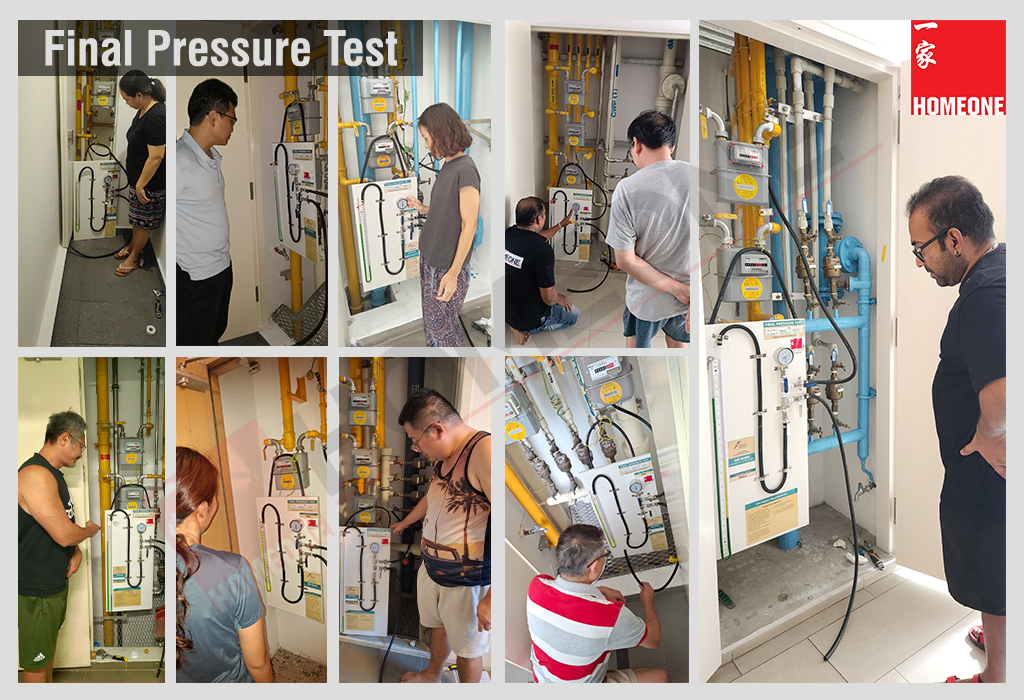 Final Pressure Test Customers Photo