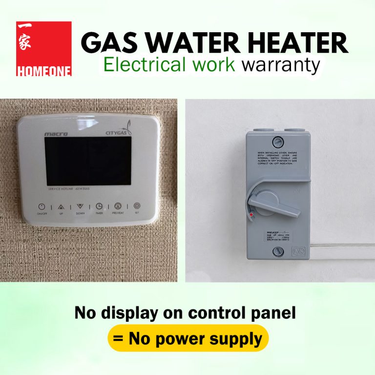 gas water heater electrical work warranty