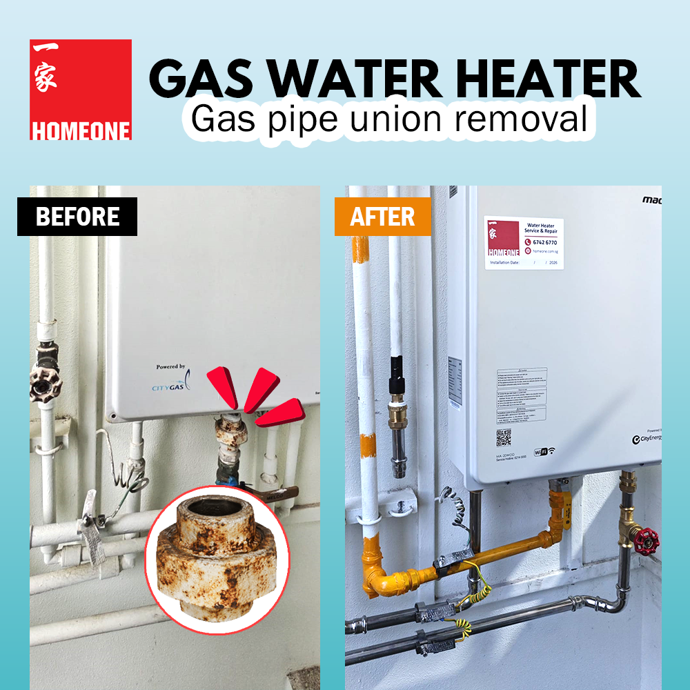 9 Simple Plumbing Works You Can Use an Unlicensed Handyman 12 gas water heater - gas union removal site photo