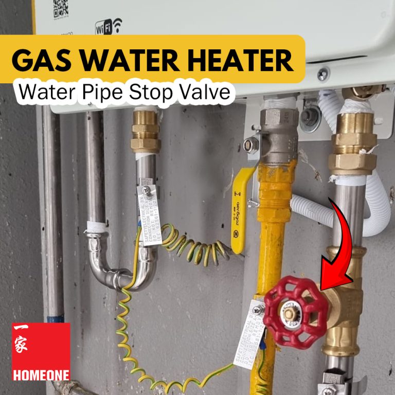 gas water heater water pipe stop valve replacement