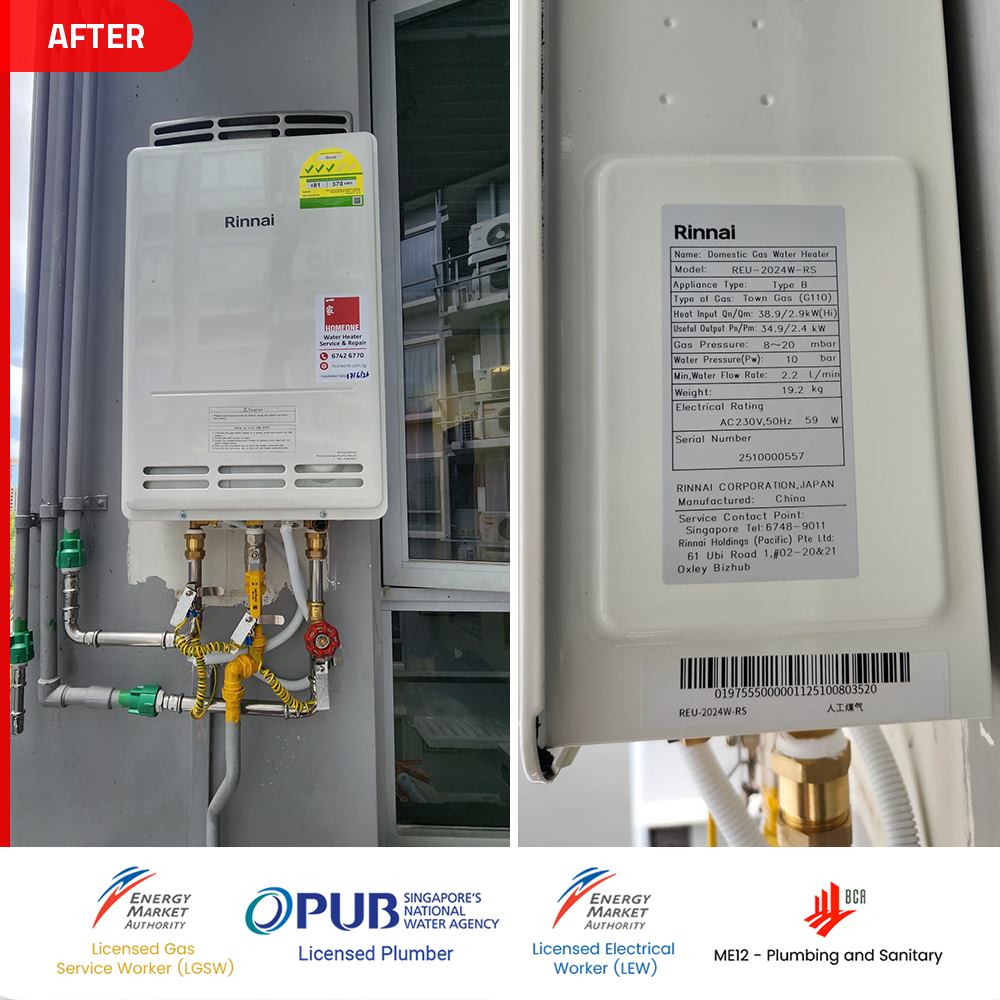 after-city-gas-heater-replacement-at-bedok-waterfront-key