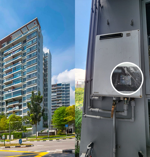 bedok gas heater replacement in singapore