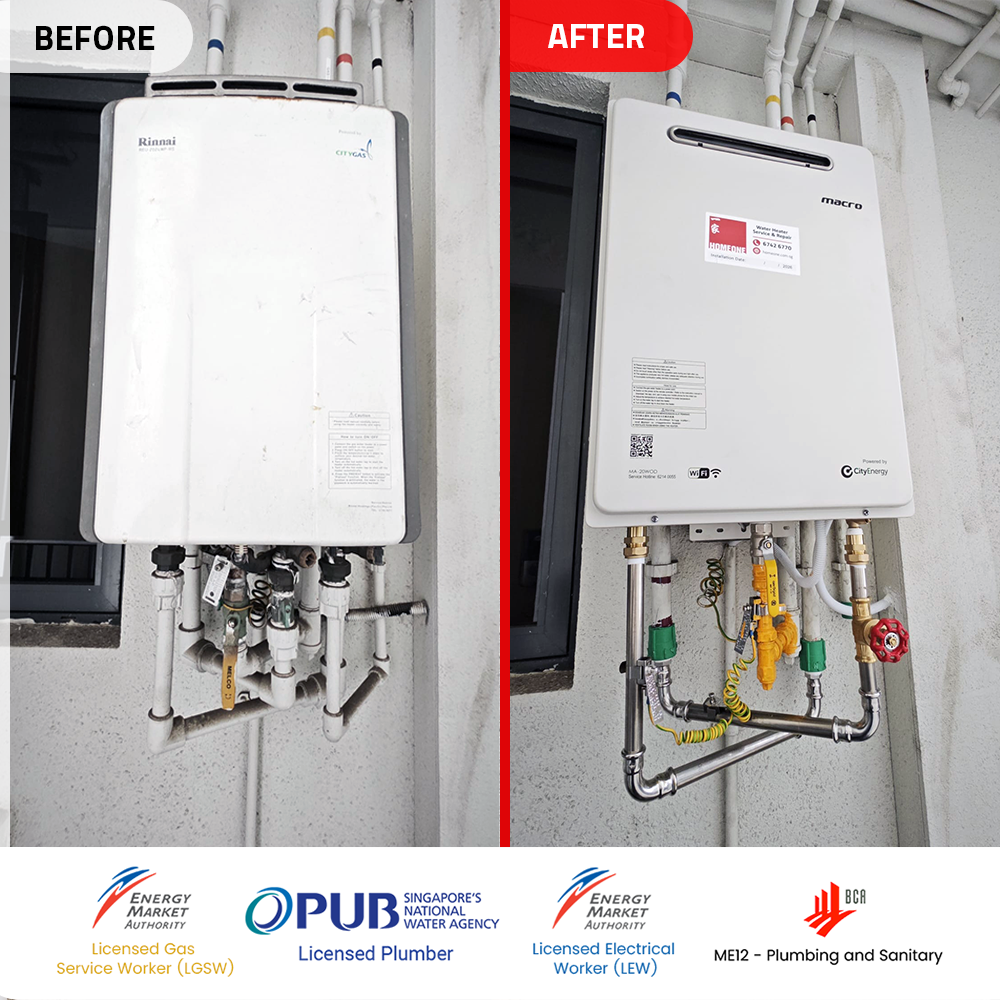 before-after-gas-heater-replacement-at-woodlands-twin-fountains