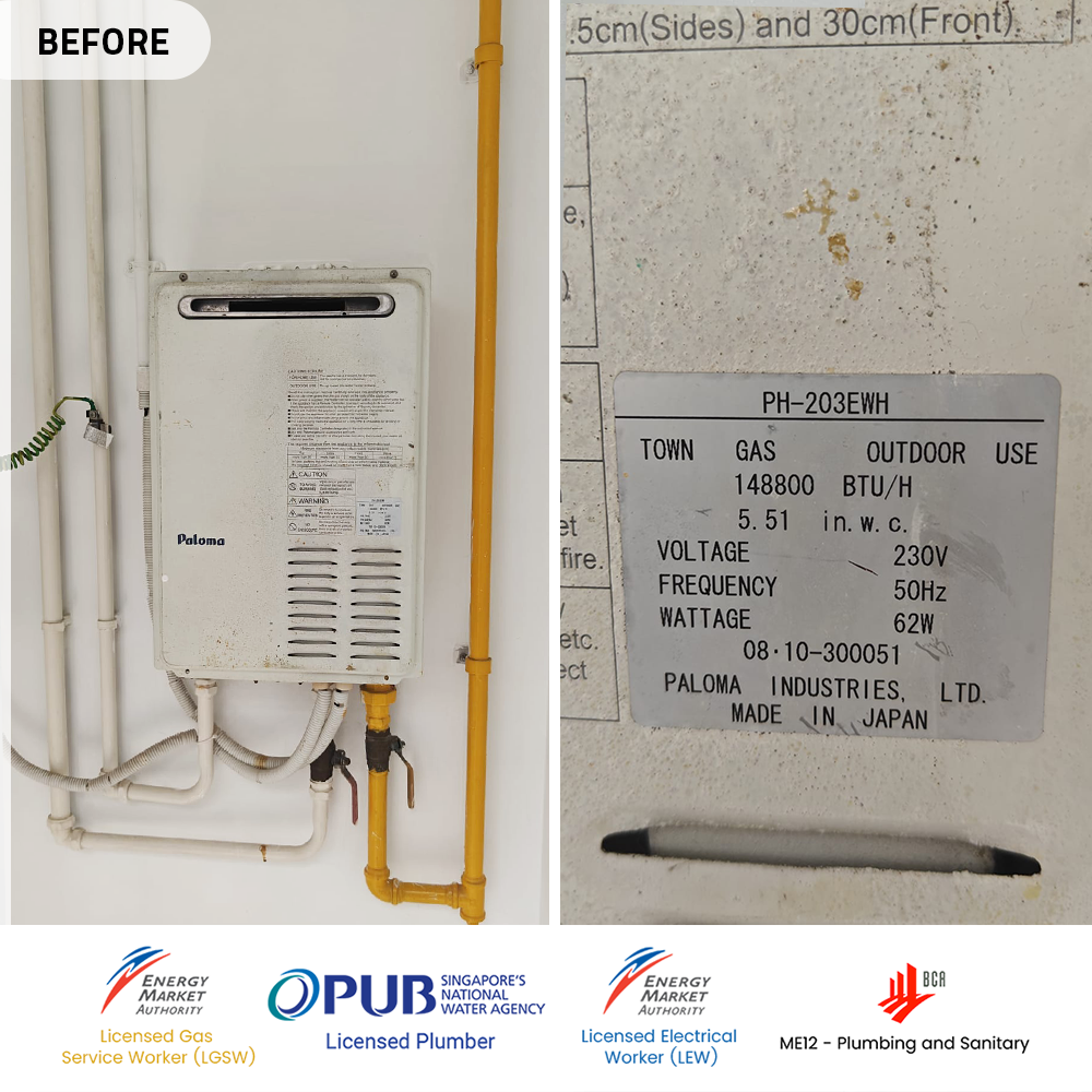 before-paloma-gas-heater-replacement-at-riveria-gardens-river-valley
