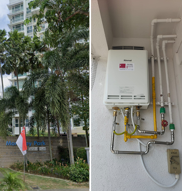 clementi gas heater replacement in singapore