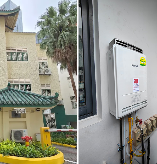 outram gas heater replacement in singapore