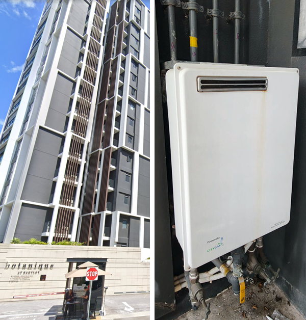 Paya Lebar gas heater replacement in singapore