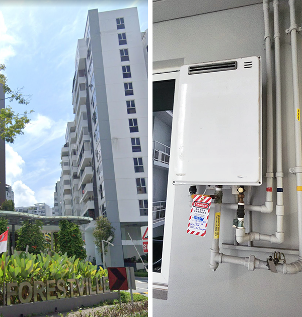 woodlands gas heater replacement in singapore